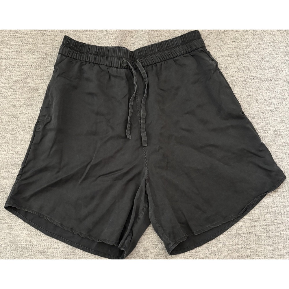 Lululemon Womens Super High Rise Training Shorts Black Lightweight Athletic 6